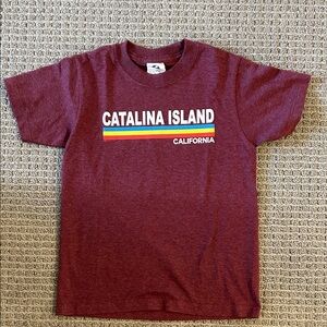 Catalina Island Kids Maroon T-Shirt